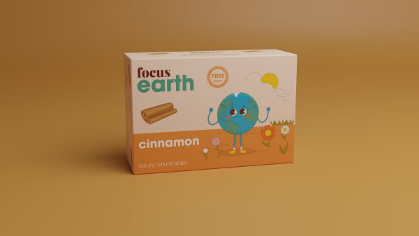 Cinnamon - Luxury Natural Soap Bar Bath Soap focus Earth Eco vegan