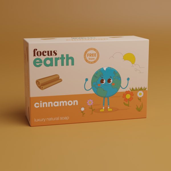 Cinnamon - Luxury Natural Soap Bar Bath Soap focus Earth Eco vegan