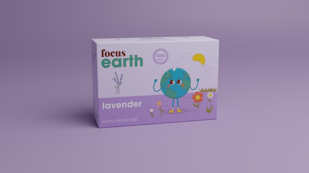 Lavendar - Luxury Natural Soap Bar Bath Soap focus Earth Eco vegan