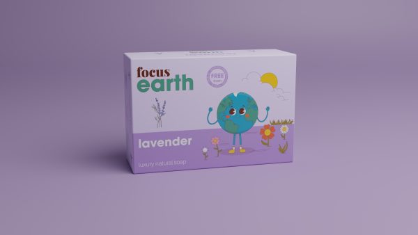 Lavendar - Luxury Natural Soap Bar Bath Soap focus Earth Eco vegan