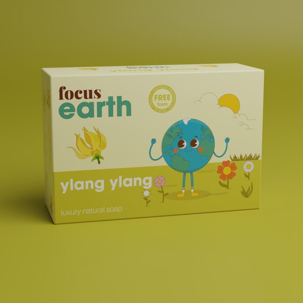 Ylang Ylang - Luxury Natural Soap Bar Bath Soap focus Earth Eco vegan