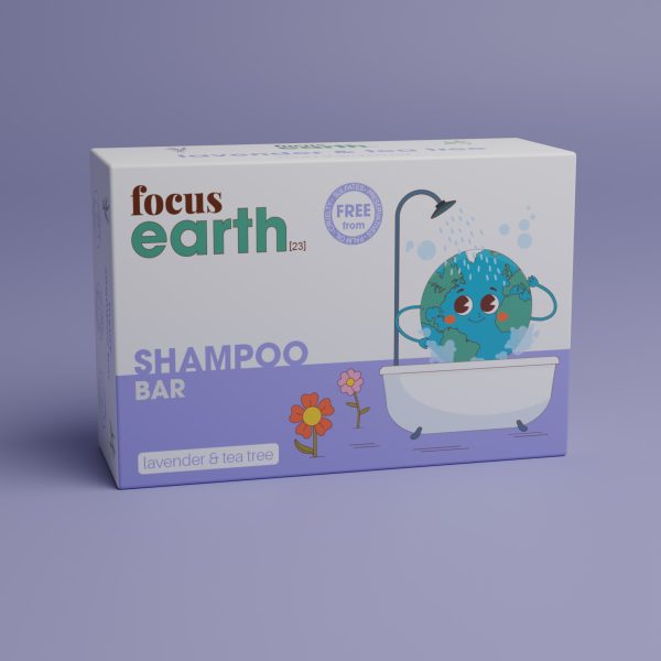 Lavender & Tea Tree – Luxury Natural Shampoo Bar