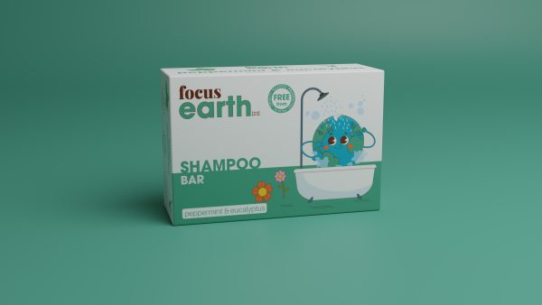 Peppermint & Eucalyptus – Luxury Natural Shampoo Bar
