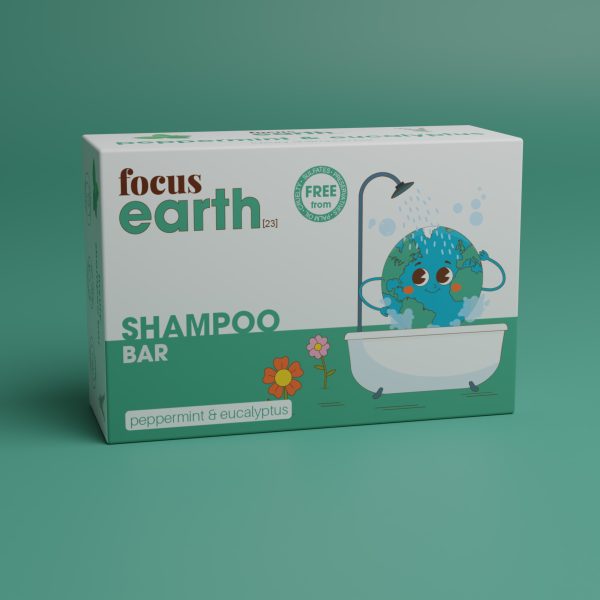 Peppermint & Eucalyptus – Luxury Natural Shampoo Bar